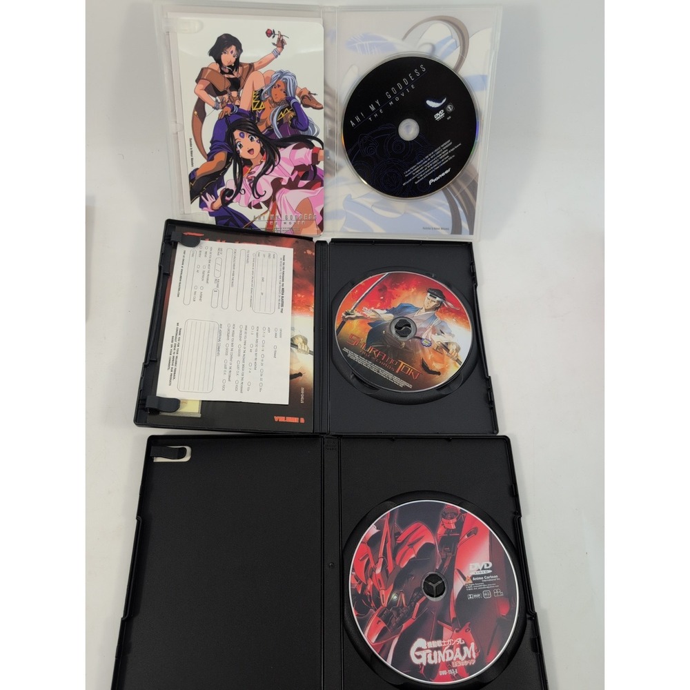 Lot of 9 Sci-Fi Anime DVDs - Berserk, Hellsing, Mobile Suit Gundam, Appleseed - Picture 7 of 8